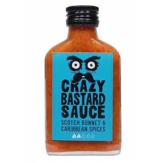 Crazy Bastard Sauce Scotch Bonnet & Caribbean Spices 100ml