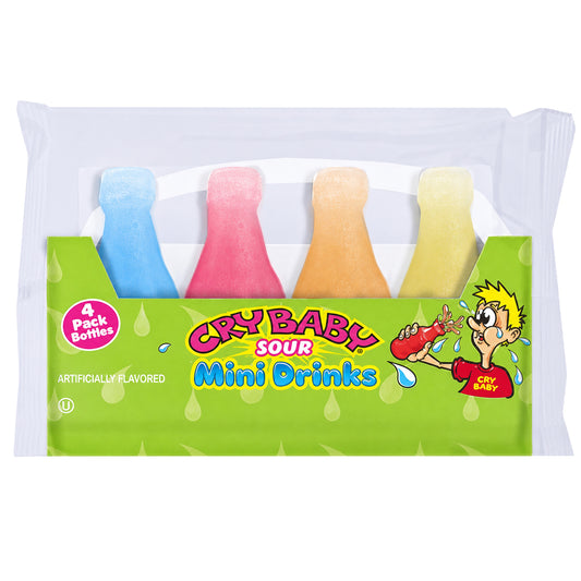 Cry Baby Sour Mini Drinks Wax Candy 39g