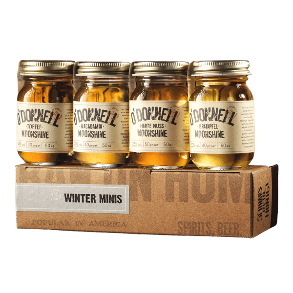 O'Donnell Winter Minis 4x 50ml verschiedene Sorten 20% - 25% Vol.