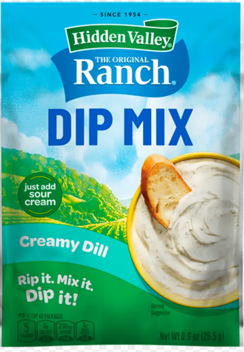 Hidden Valley The Original Ranch Dip Mix Creamy Dill 25,5g