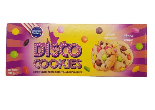 American Bakery Disco Cookies 100g