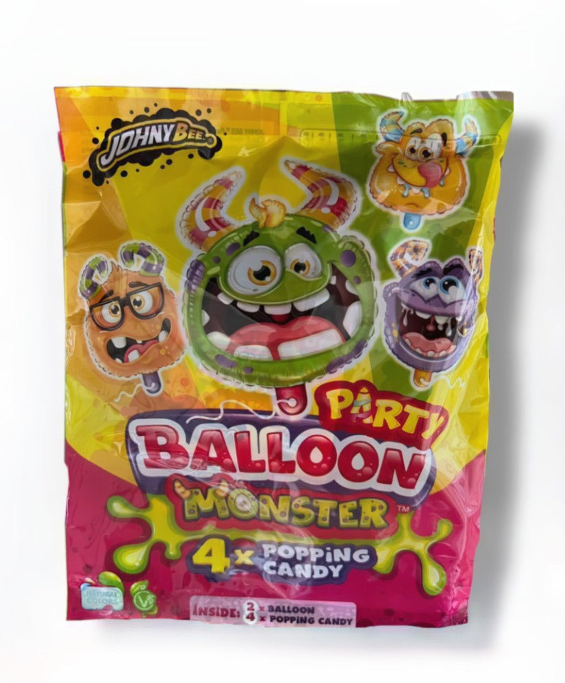 Johny Bee Party Balloon Monster Popping Candy 8g