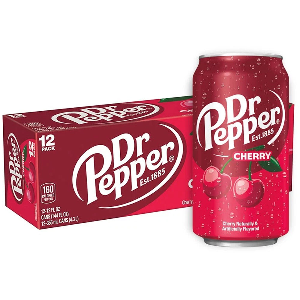 Dr. Pepper Cherry Soda 12 x 355ml Vorratspack