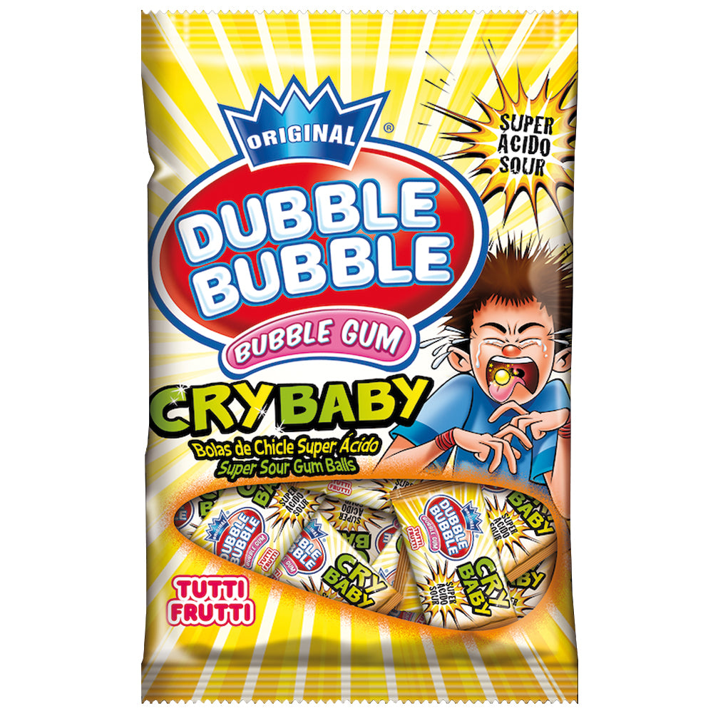 Dubble Bubble Cry Baby Super Sour Gum 85g