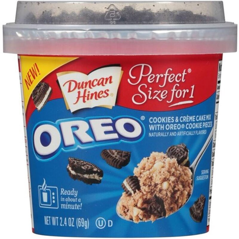 Duncan Hines Oreo - Cookies & Créme Cake Mix 69g