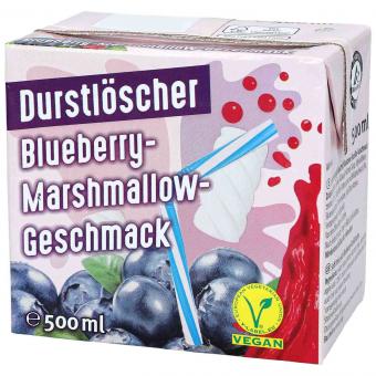 Durstlöscher Blueberry Marshmallow Geschmack 500ml