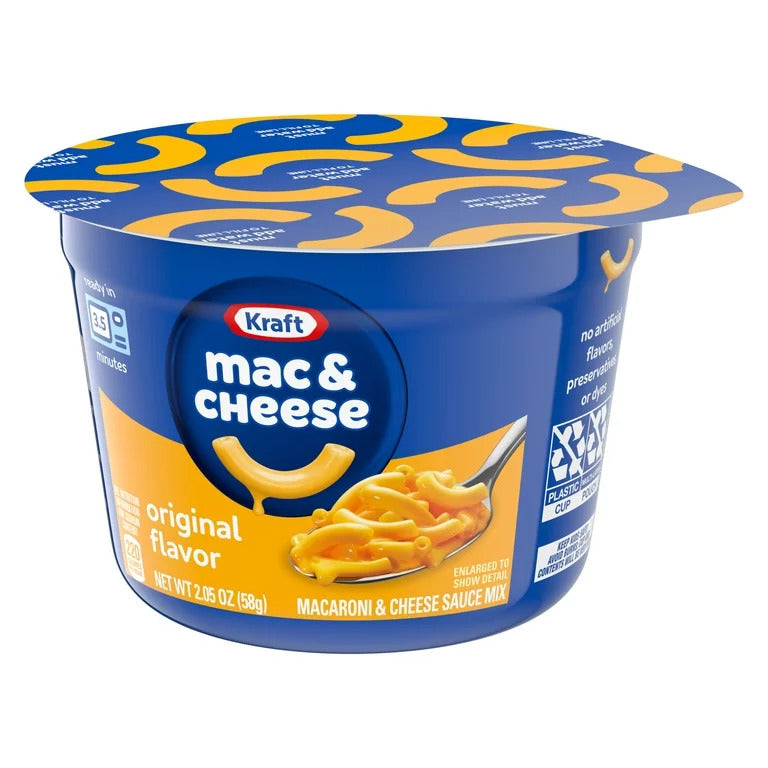 Kraft Mac & Cheese Original Flavor Cup 58g