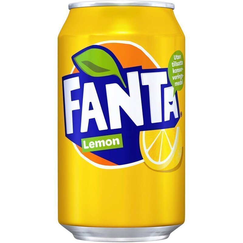 Fanta - Lemon (DK) - 355 ml