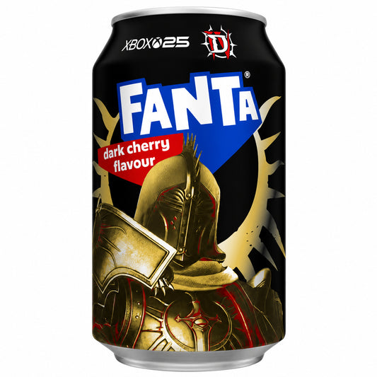Fanta Dark Cherry 330ml (UK)