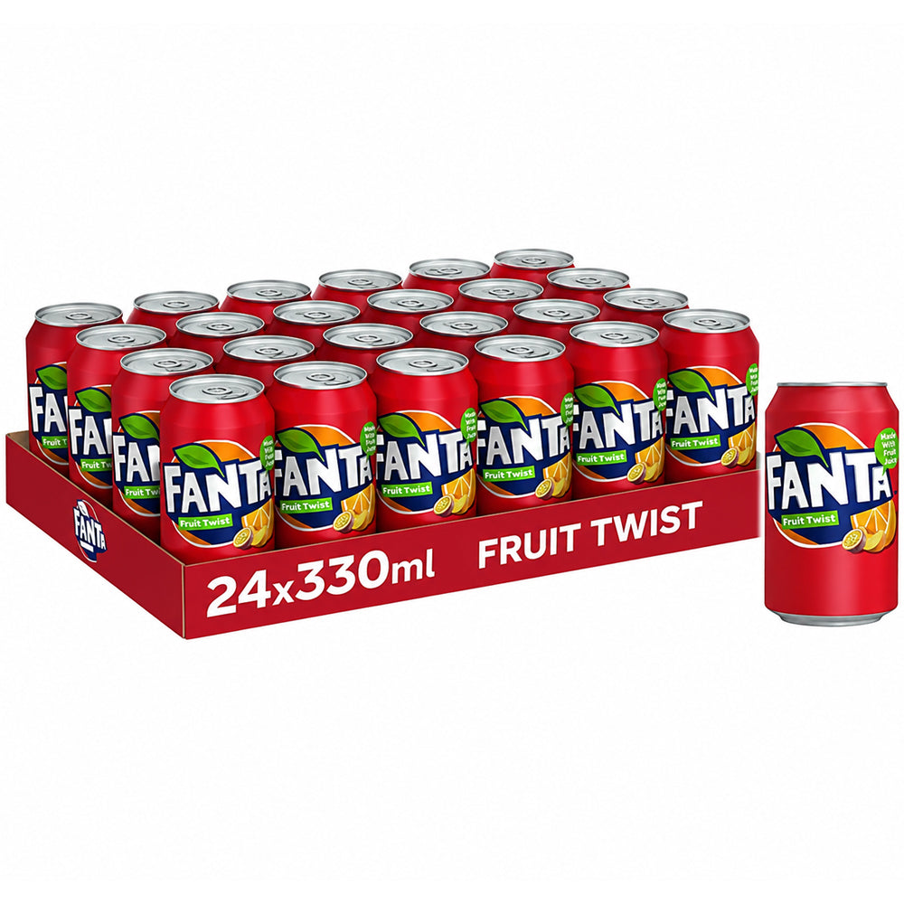 Fanta Fruit Twist 24 x 330ml (UK) Vorratspack