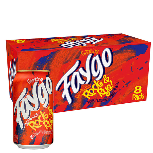 Faygo Rock & Rye 8 x 355ml Vorratspack
