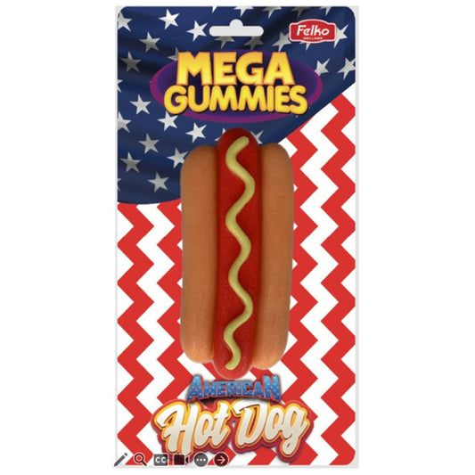 Felko Mega Gummies American Hot Dog 120g