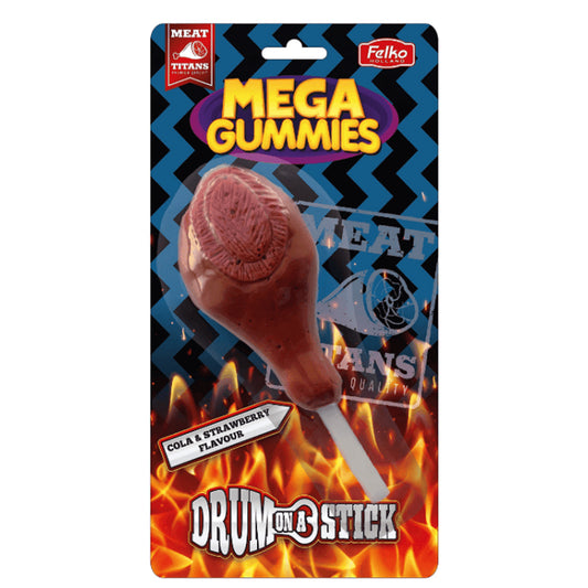 Felko Mega Gummies Drum On a Stick 120g