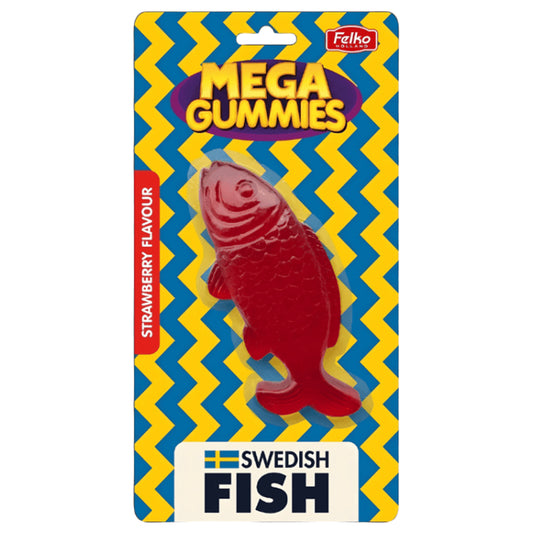 Felko Mega Gummies Swedish Fish Candy 120g