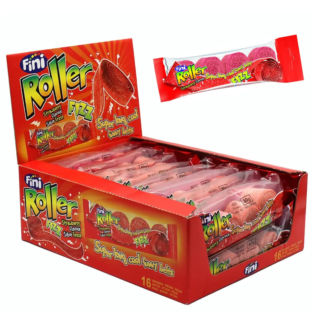 Fini Roller Strawberry Fizz Flavour 80g