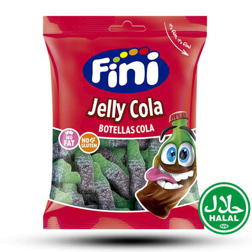 Fini Jelly Sour Cola Botellas 75g