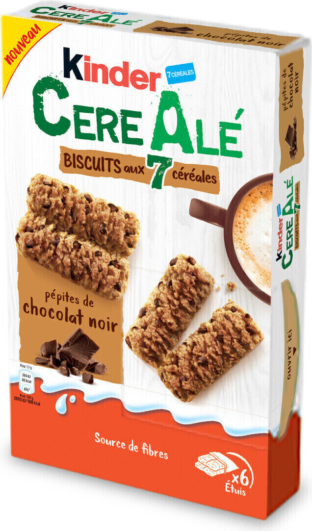 Kinder Cere Alé pépites de chocolat noir 204g