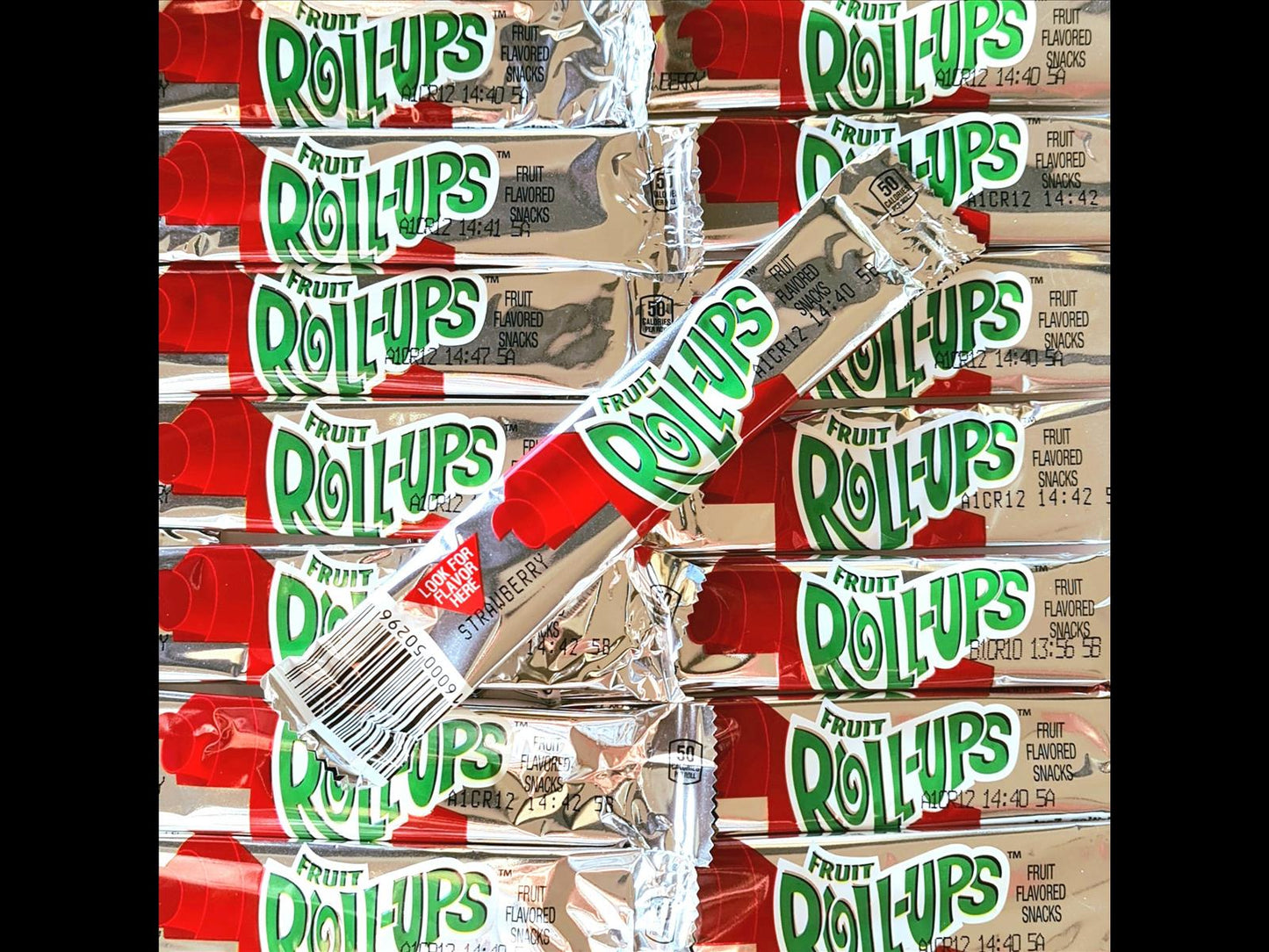 Fruit Roll-Ups Strawberry oder Tropical 14g