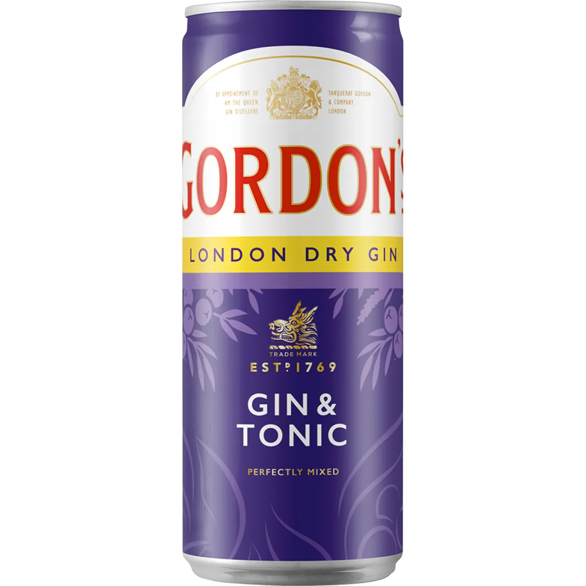 Gordon’s The Original London Dry Gin & Tonic 250ml 10% Vol.