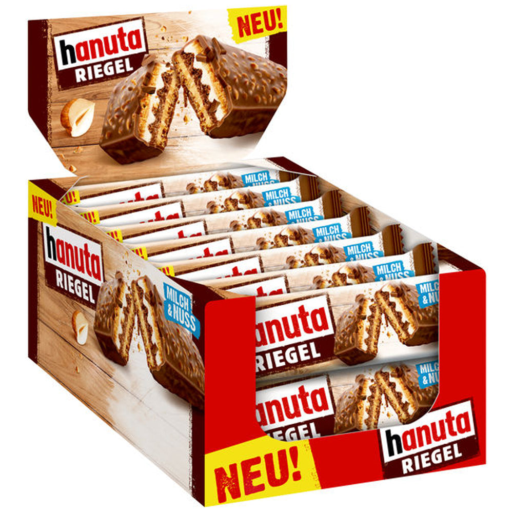 Hanuta Riegel Milch & Nuss 14 x 34,5g Vorratspack