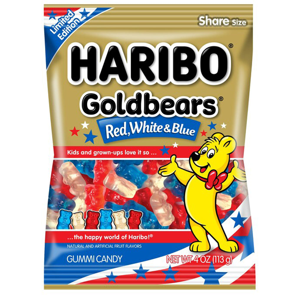 Haribo Goldbears Red, White & Blue 113g (USA)