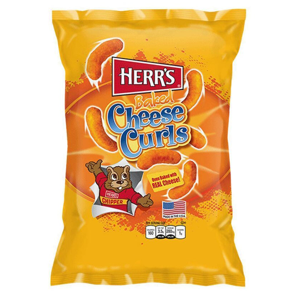 Herr's Baked Cheese Curls 170g Beutel (USA)