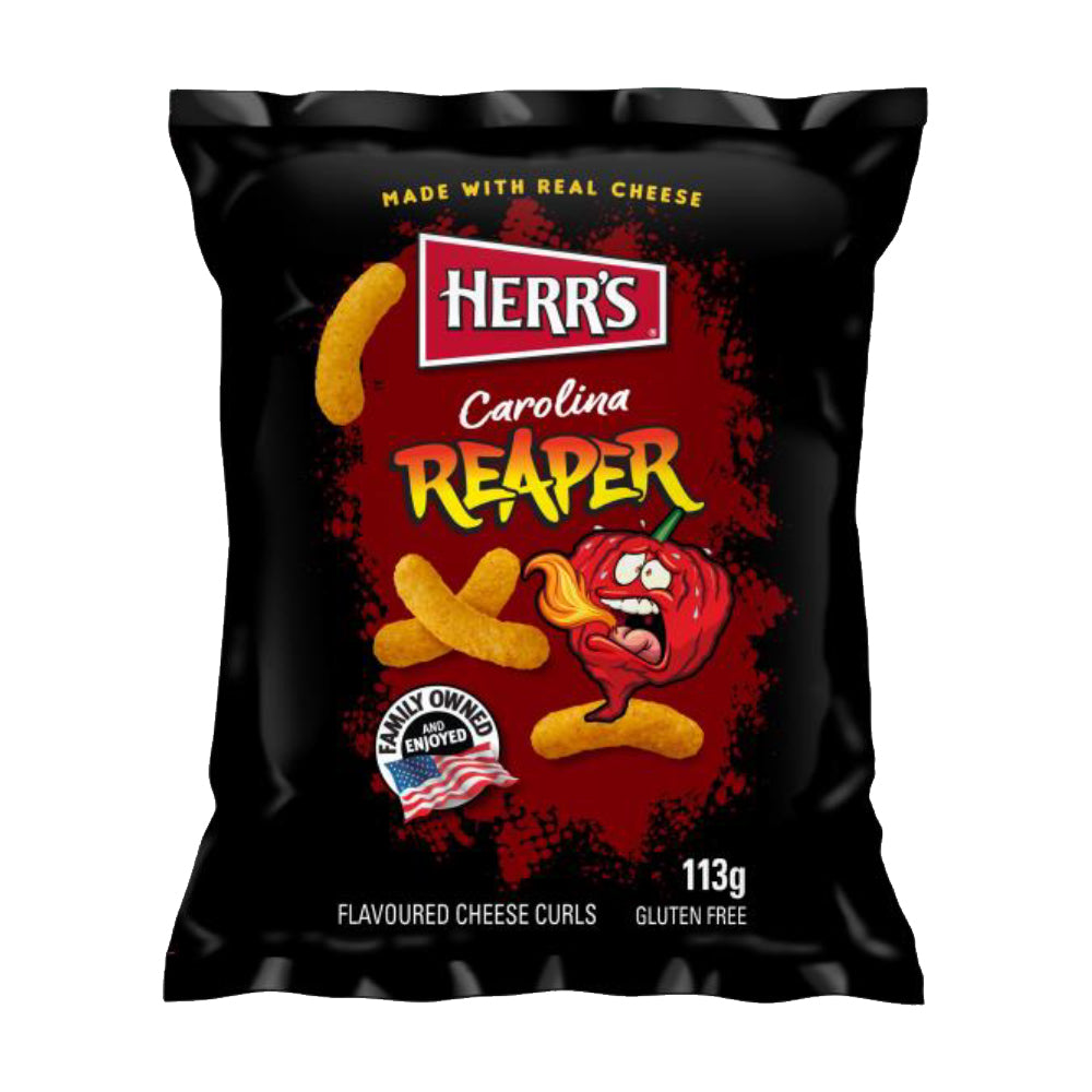 Herr's Carolina Reaper Cheese Curls 113g
