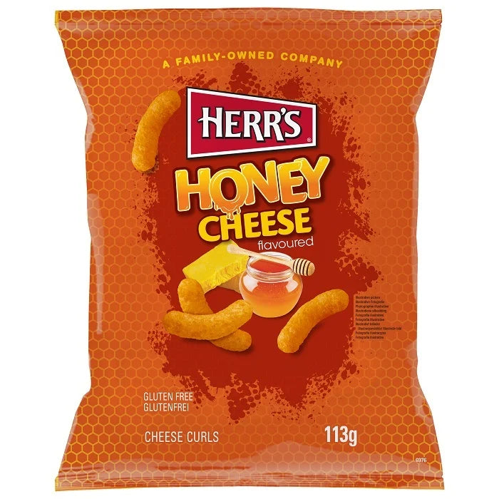 Herr's Honey Cheese Puffs 113g