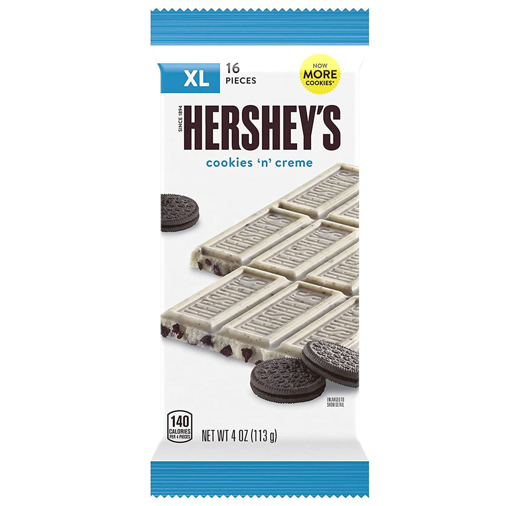 Hershey's Cookies & Creme Chocolate 16 Pieces XL 113g