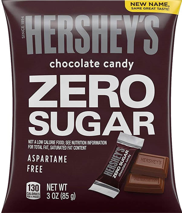 Hershey's Chocolate Candy Zero Sugar 85g