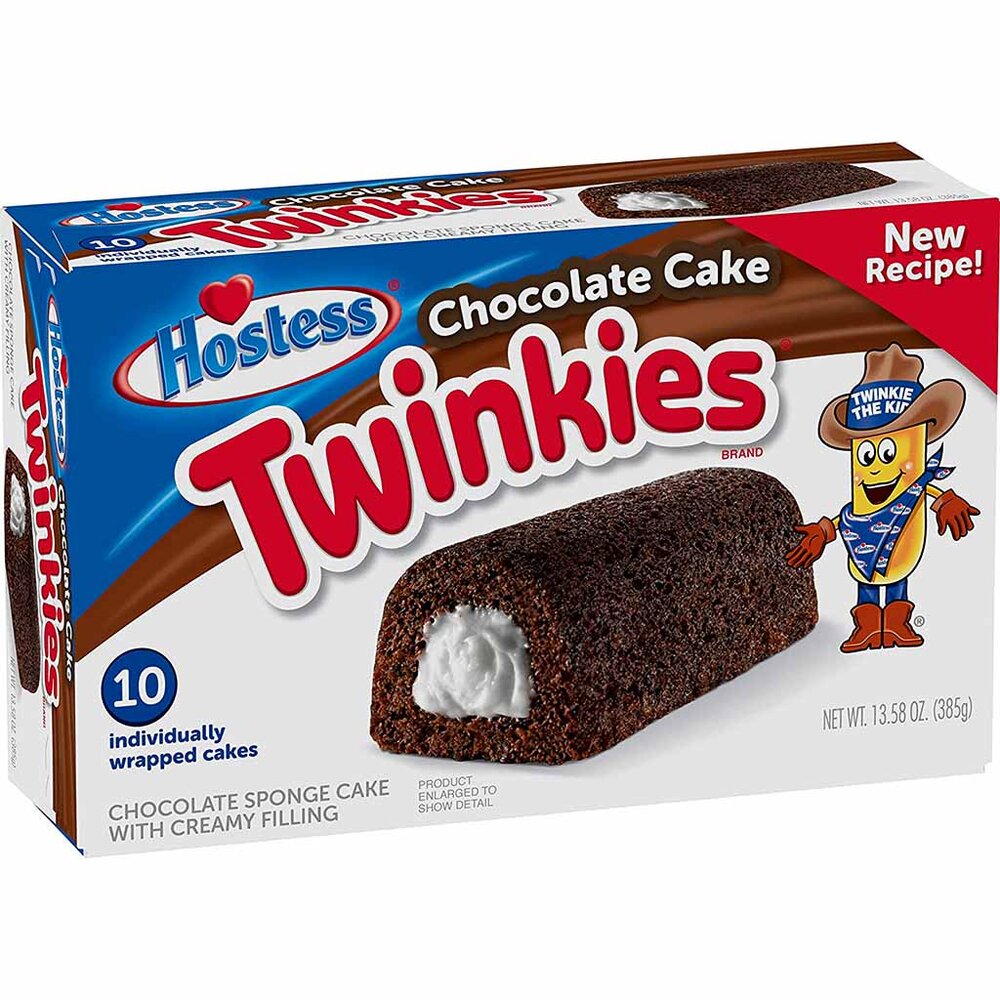 Hostess Twinkies Chocolate 10er Pack 385g