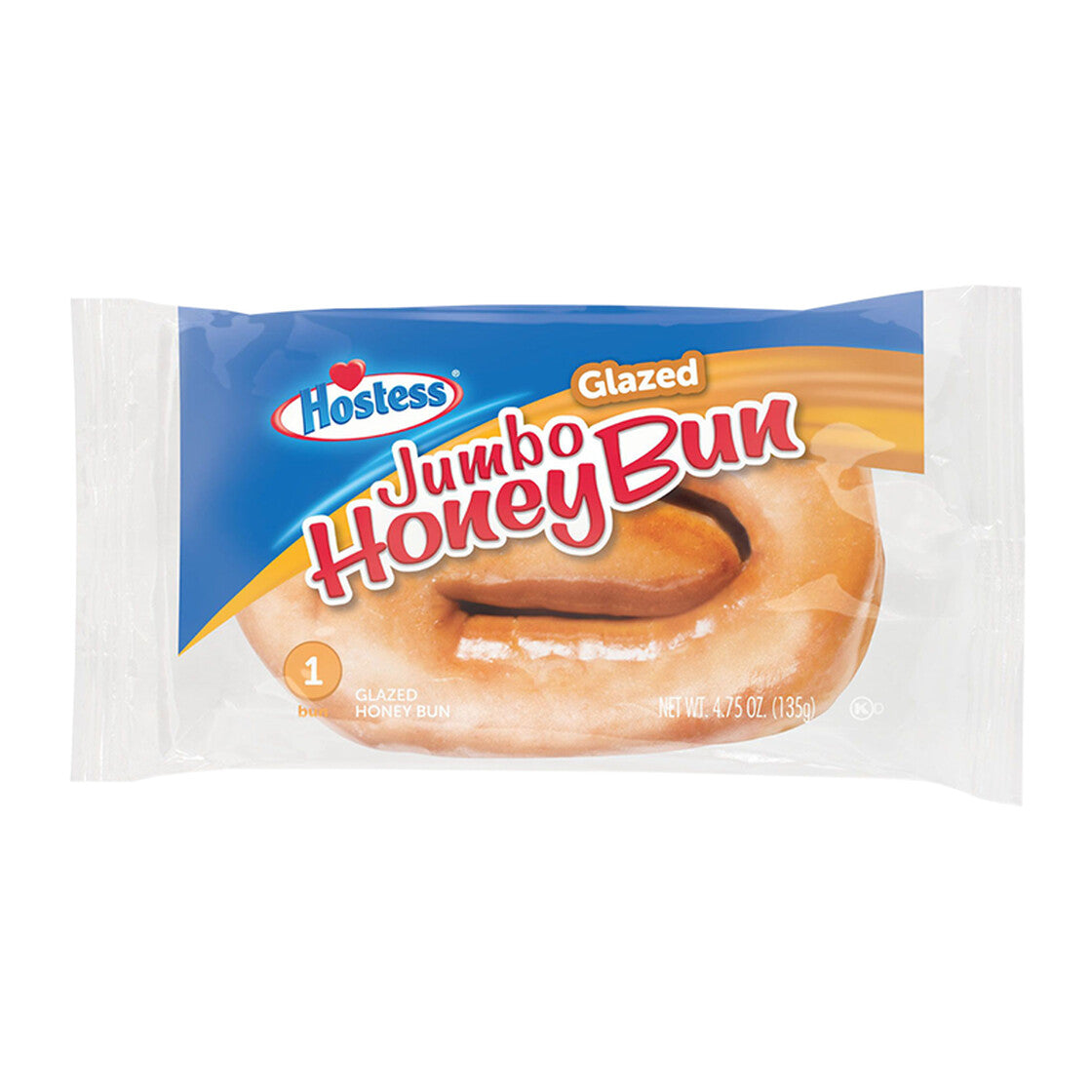 Hostess Jumbo Glazed Honey Bun 113g