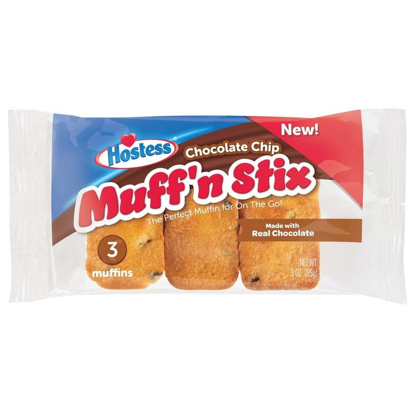 Hostess - Muff'n Stix Chocolate Chip 85g