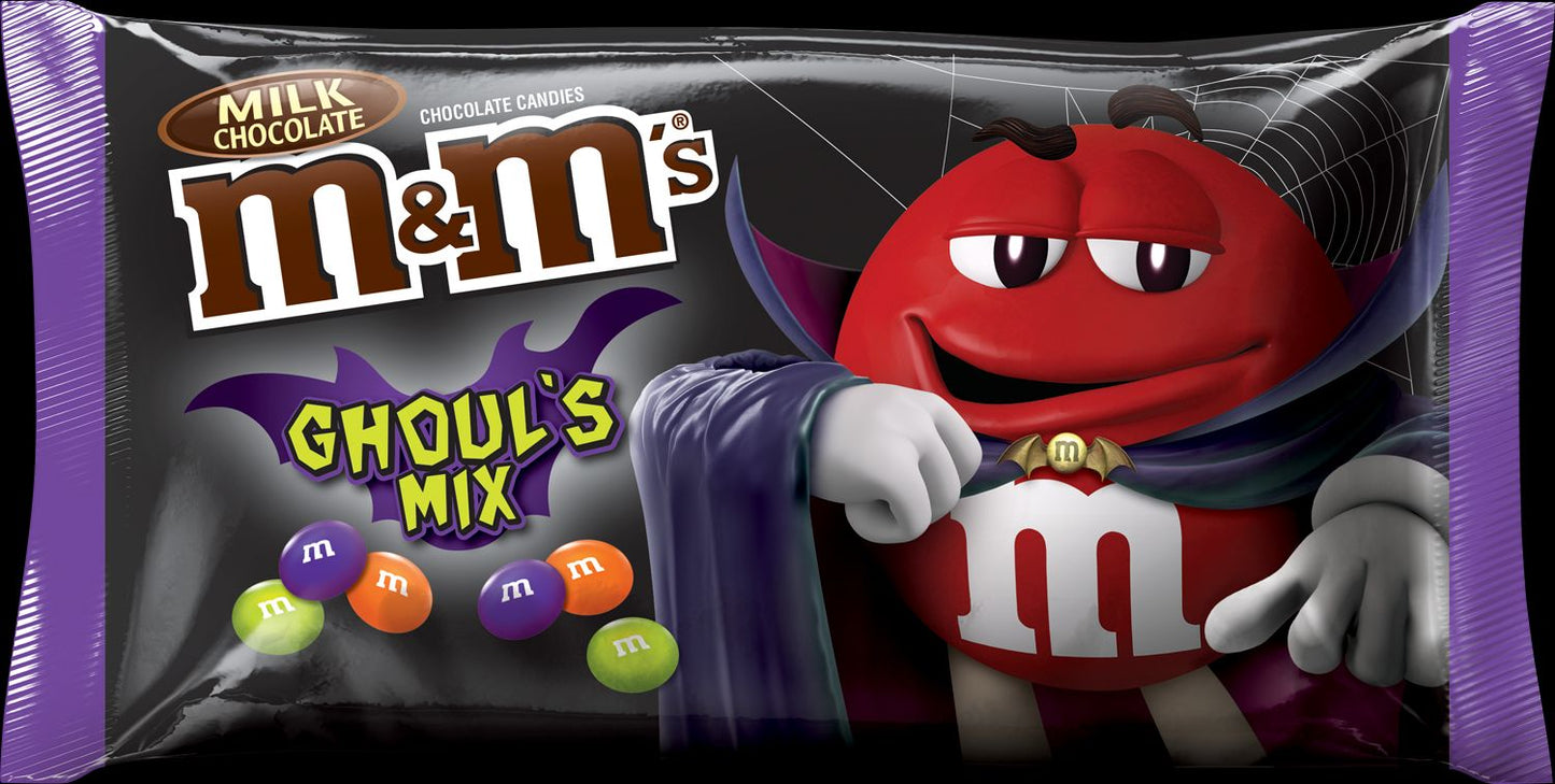M&M’s Ghoul’s Mix Milk Chocolate Halloween Candy 283,5g