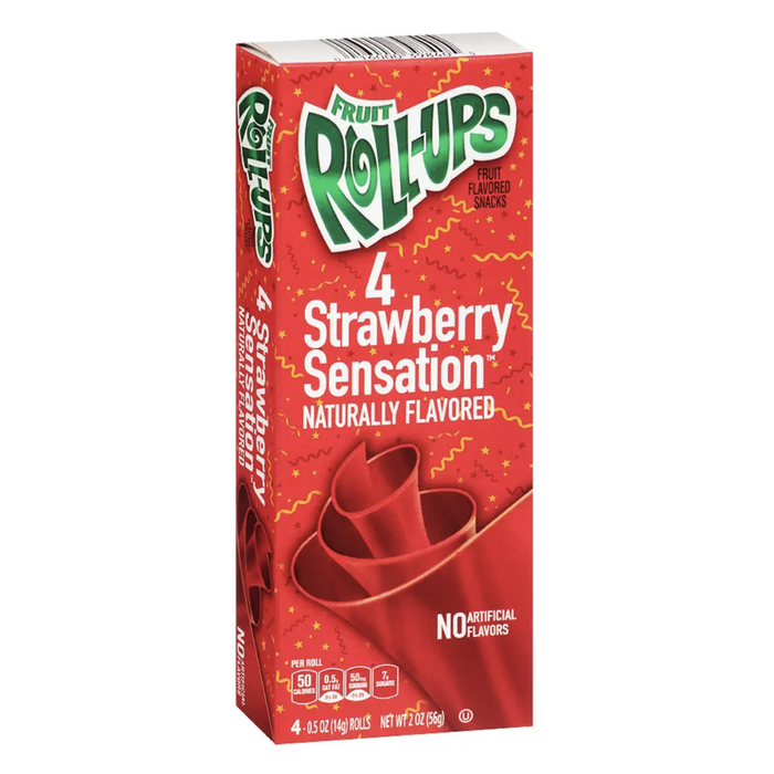 Fruit Roll-Ups Strawberry Sensation 56g