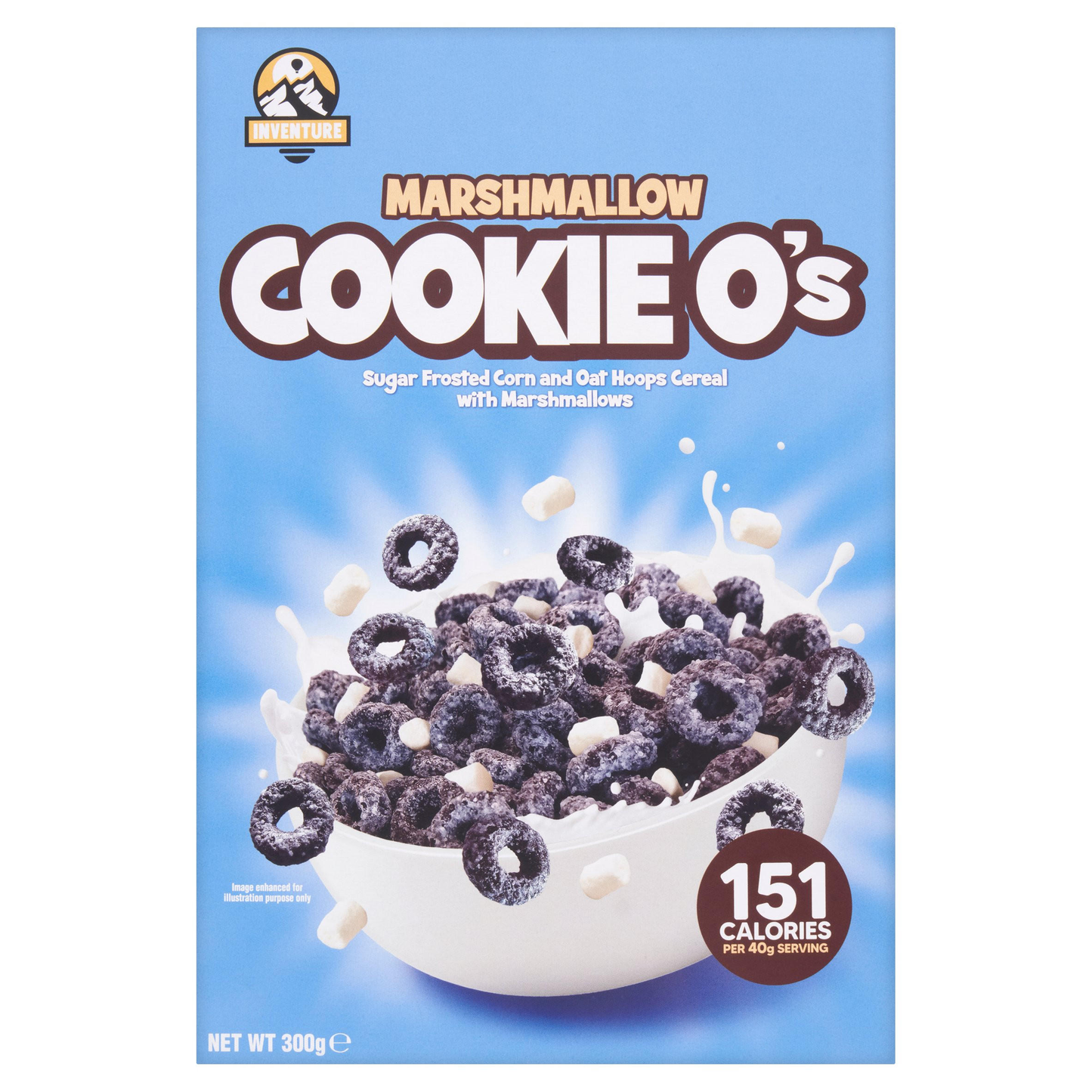 Inventure Marshmallow Cookie O's 300g (MHD ABGELAUFEN 23.06.2024)