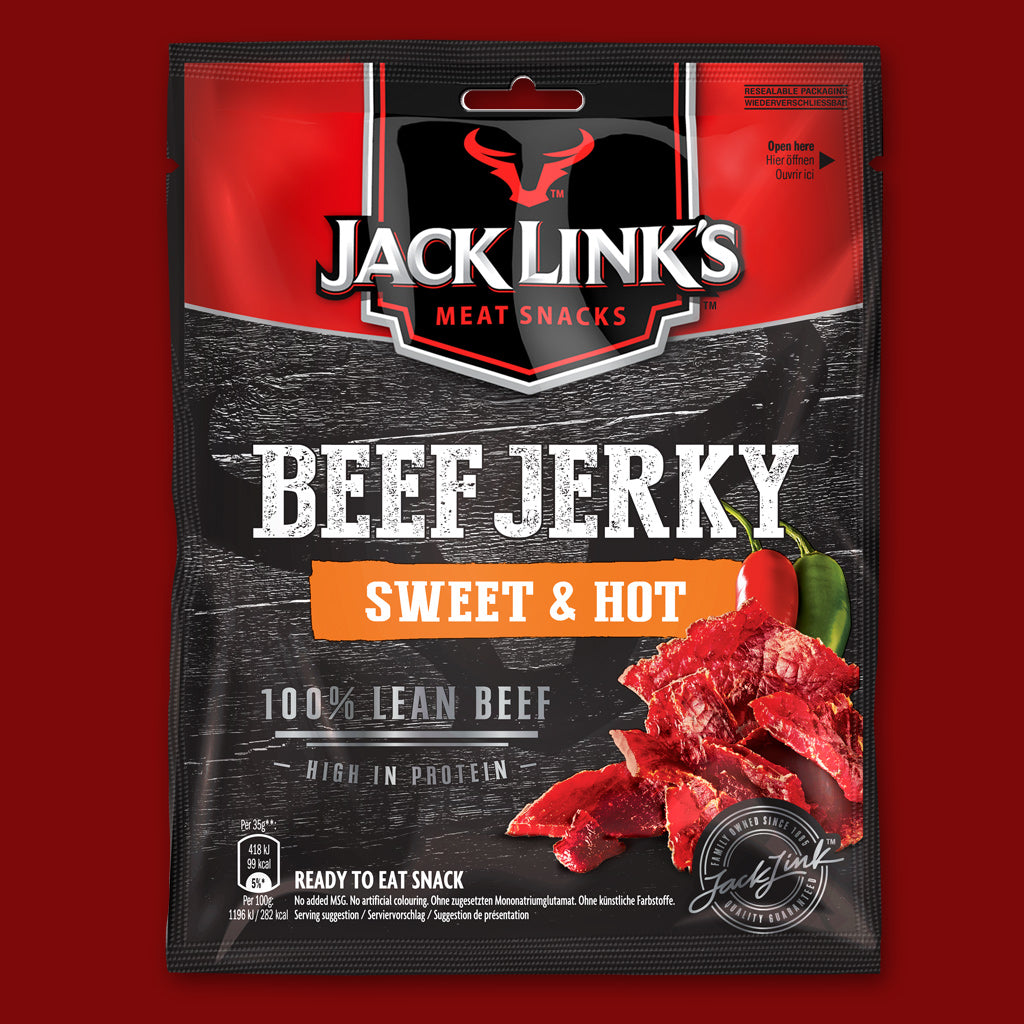 Jack Link's Beef Jerky Sweet & Hot, 70g