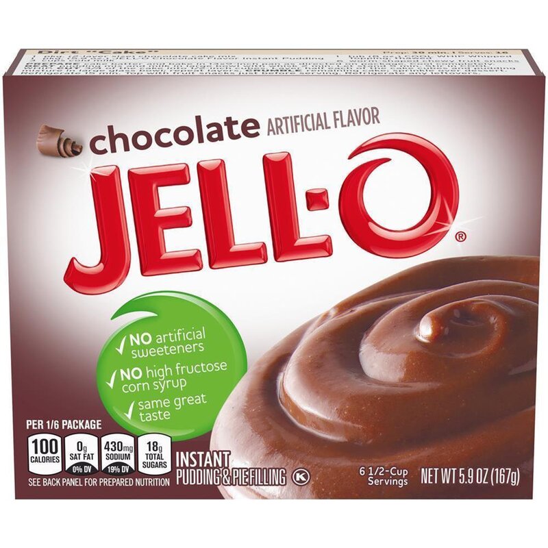 Jell-O Chocolate Instant Pudding 113g (MHD 27.02.2025)