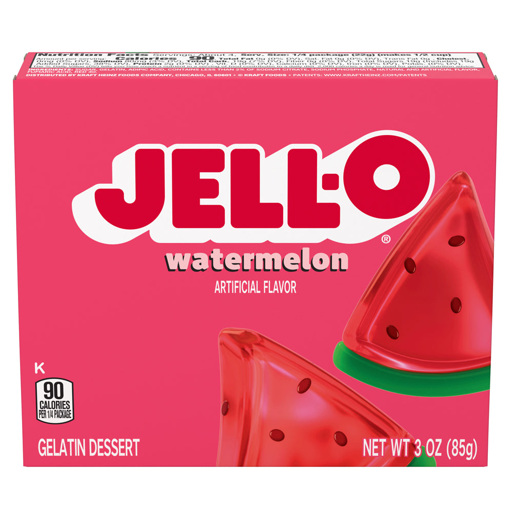 Jell-O Watermelon Gelatin Dessert Wackelpudding 85g