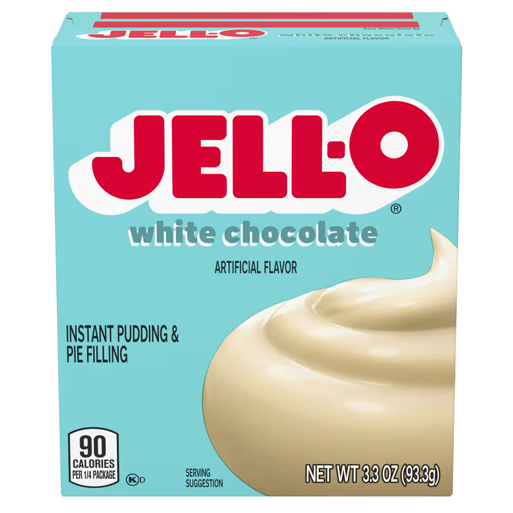 Jell-O White Chocolate Instant Pudding & Pie Filling 93,3g