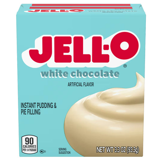 Jell-O White Chocolate Instant Pudding & Pie Filling 93,3g