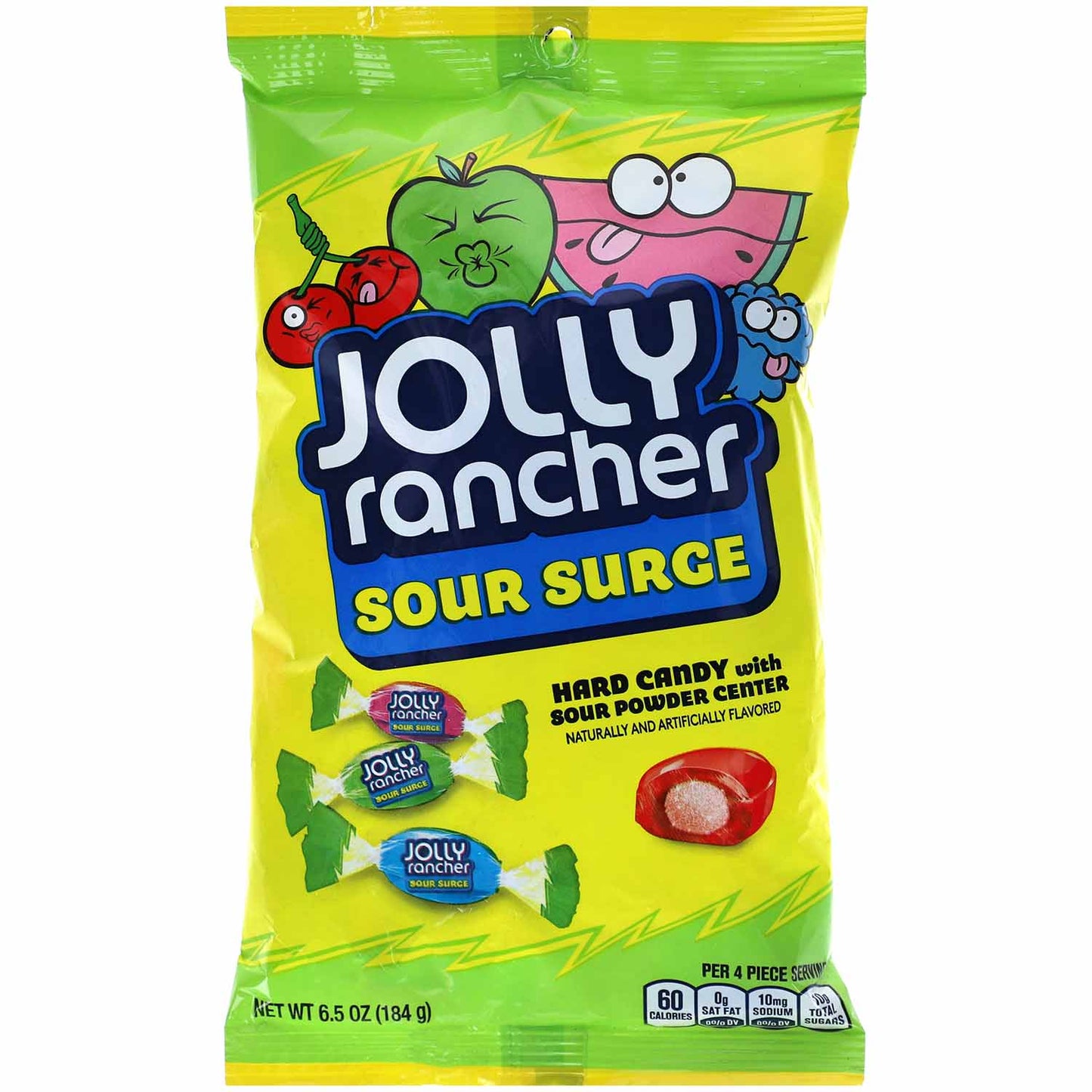 Jolly Rancher Sour Surge Hard Candy - 184g