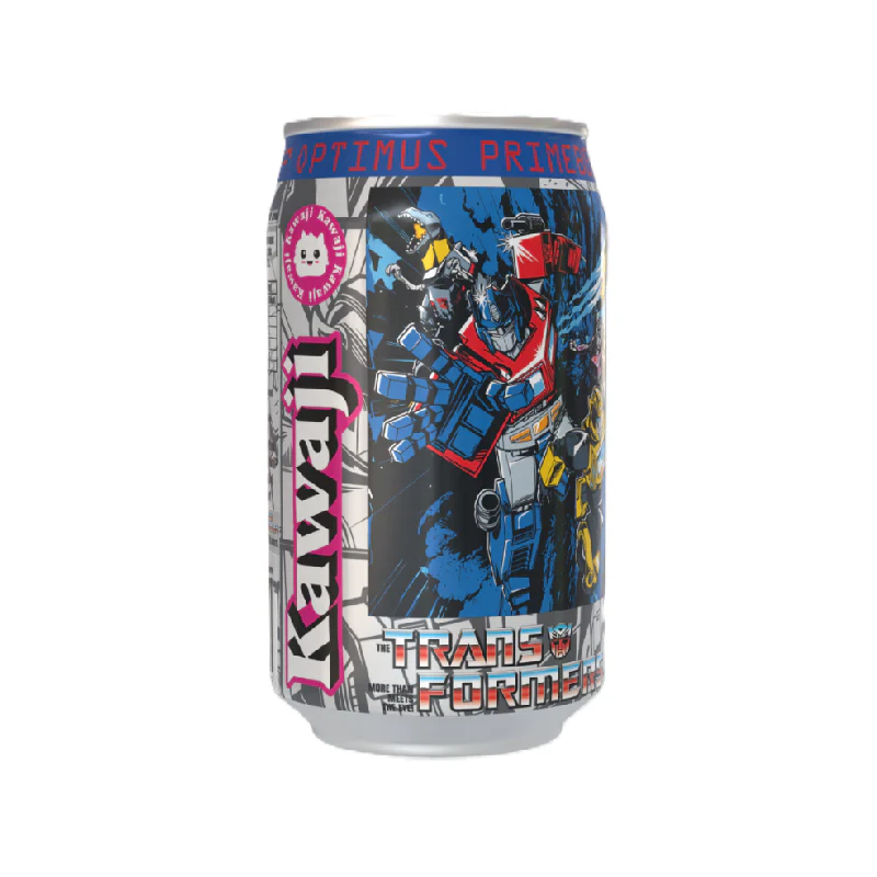 Kawaji Transformers – Optimus Primeberry Strawberry 330ml