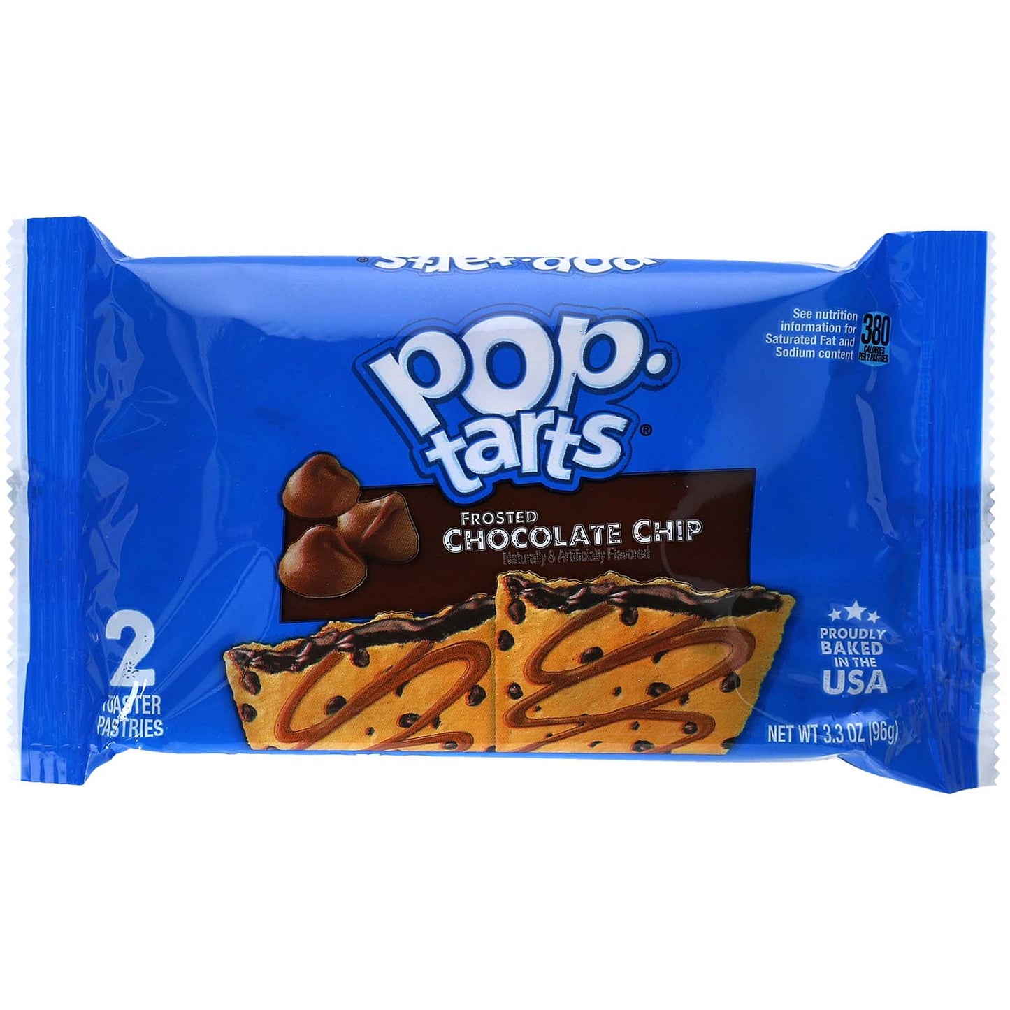 Kellogg's Pop-Tarts Frosted Chocolate Chip - 2 Stück - 96g