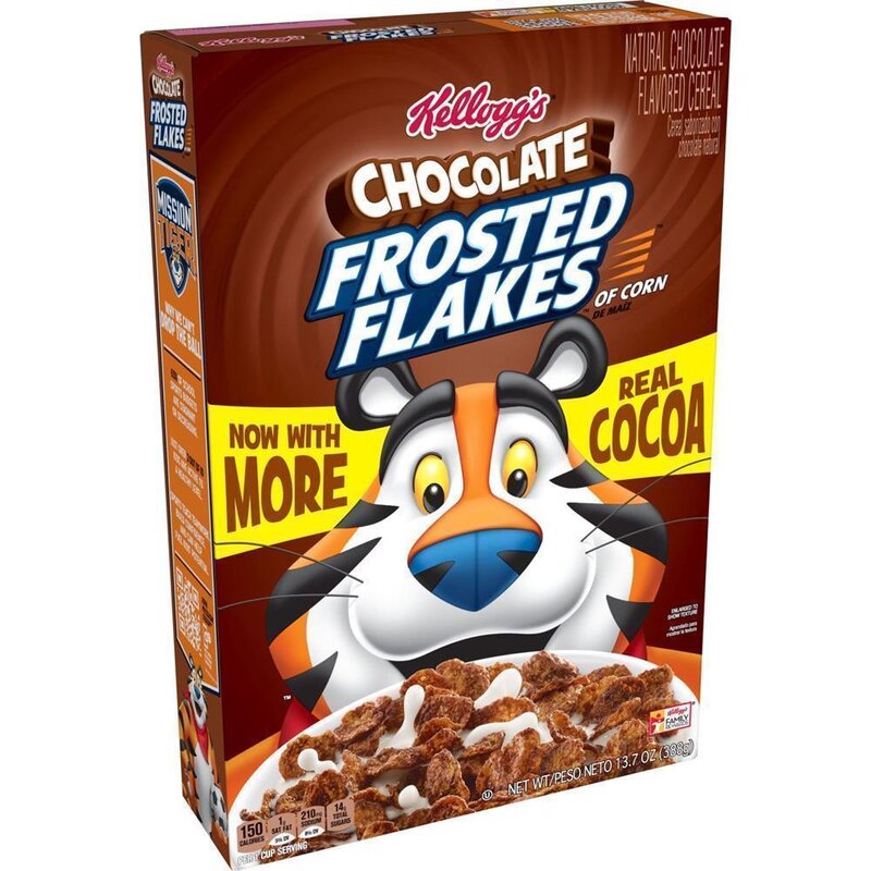 Kellogg's Frosted Flakes Cereal Chocolate - 388g
