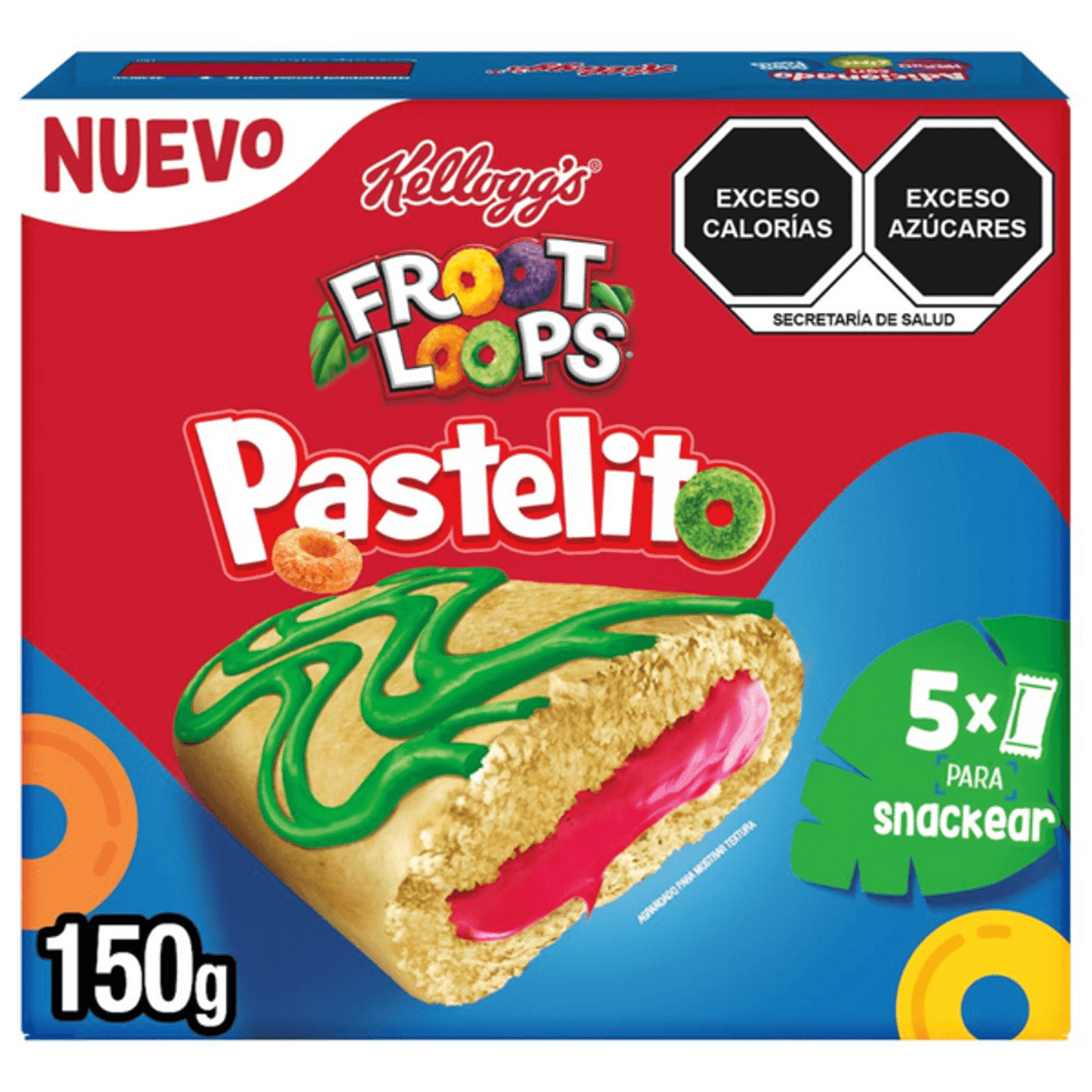 Kellogg's Froot Loops Pastelito 1 Riegel 30g
