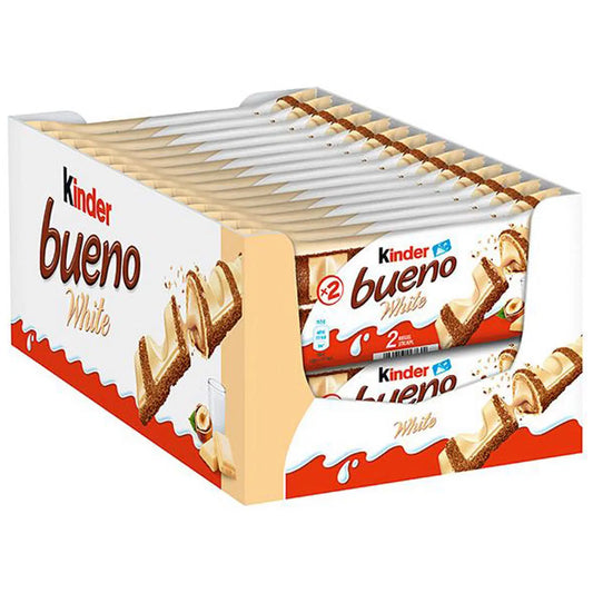 Kinder Bueno White 2er 30 x 39g Vorratspack