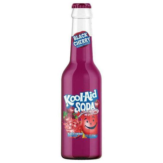Kool Aid Soda Black Cherry 355ml