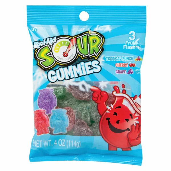 Kool Aid Sour Gummies 113g (MHD25.12.2024)