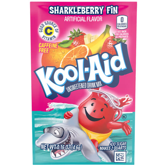 Kool Aid Unsweetened Drink Mix Sharkleberry Fin 4,6g